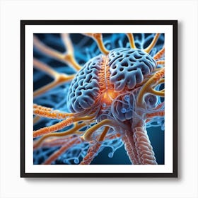 Neuron 12 Art Print