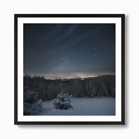 Night Sky 3 Art Print