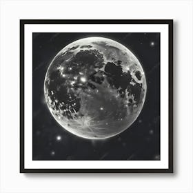 Full Moon 1 Art Print