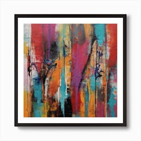 Abstract Painting 11 Art Print