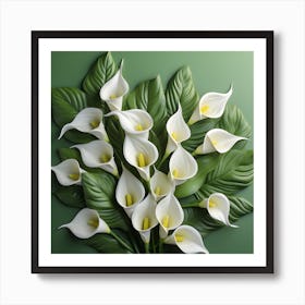 Calla Lily Art Print