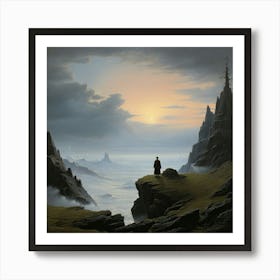 'The Horizon' Art Print