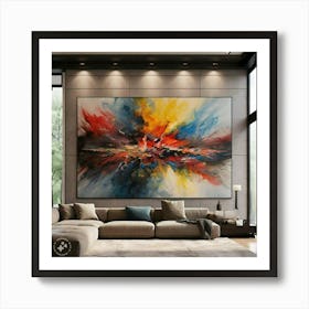 Abstract Painting 1 Art Print