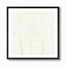 97 Year Old Birthday In October 1927 Best Football Players Art Print