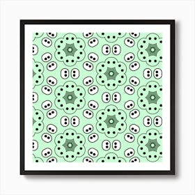 Background Texture Dots Pattern 1 Art Print