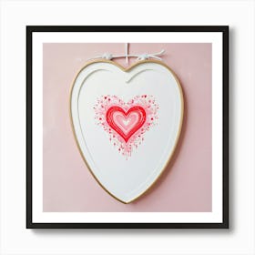 Valentine'S Day Heart Art Print