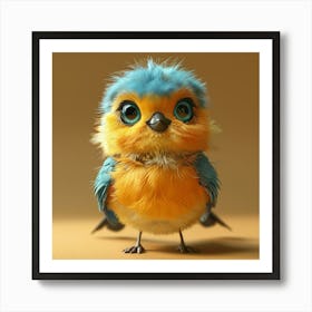 Cute Little Bird 31 Art Print