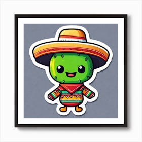 Mexican Cactus 24 Art Print