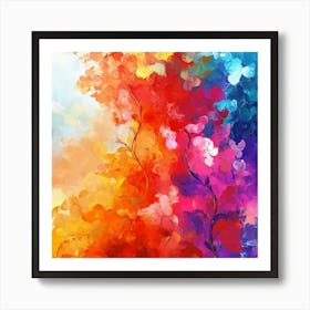 Abstract Painting 337 Art Print