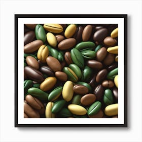 Coffee Beans 323 Art Print