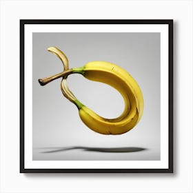 Banana - Banana Stock Videos & Royalty-Free Footage Art Print