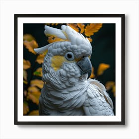White Cockatoo 1 Art Print