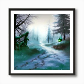 Fairytale Forest 1 Art Print