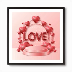 Love In The Air Art Print