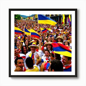 Ecuador Parade 1 Art Print