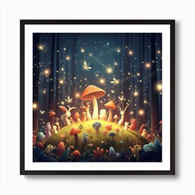Fairy Forest 3 Art Print