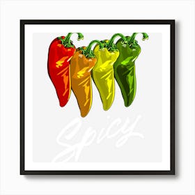 Chili Pepper Art Print