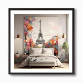 Paris Eiffel Tower 1 Art Print