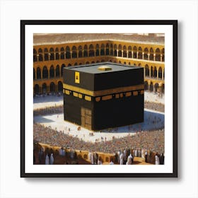 Kaaba Royalty-Free Image Art Print