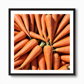 Carrots Stock Videos & Royalty-Free Footage 1 Art Print