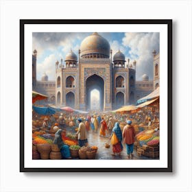 Taj Mahal Art Print