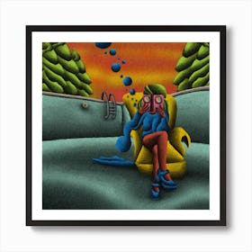 The Creative Evasion Of Water 1 Art Print