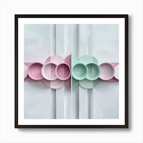 A Beautifully Crafted Minimalist Painting Featu (4) Art Print