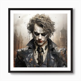 Armadiler Joker Art Print