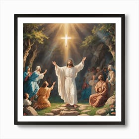 Cross Of Jesus Art Print