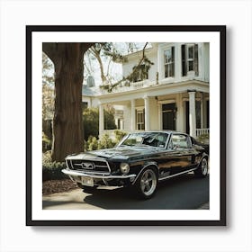 Ford Mustang 2 Art Print