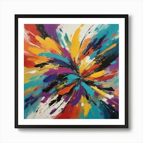 Abstract Painting Art Print 4 Art Print