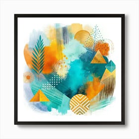 Abstract Painting 39 Art Print