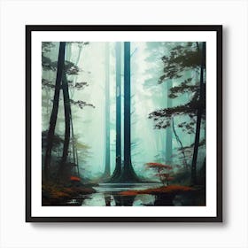 Faerie Forest 1 Art Print