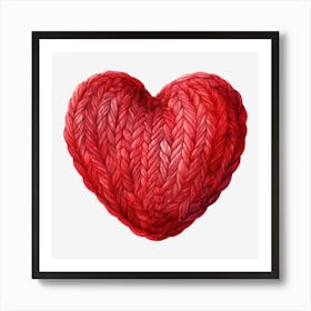 Heart Of Yarn 21 Art Print