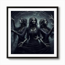 Three Witches 2 Art Print