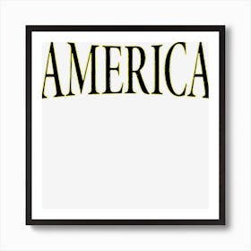 America 4th Of July Men Women Kids Usa Art Print