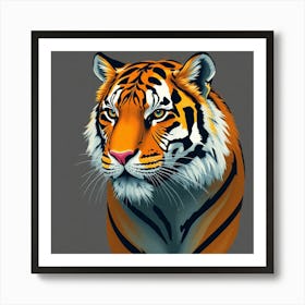 Tiger 9 Art Print