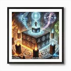 Spirit Of The Mantle Essence Of Earth Art Print