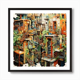 Cityscape 36 Art Print