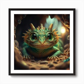 Lizard 1 Art Print