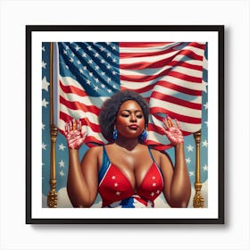 American Flag 1 Art Print