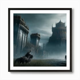 Dark Knight Art Print