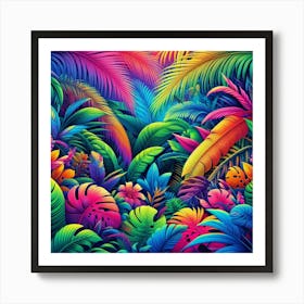 Tropical Jungle Art Print