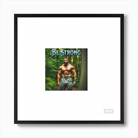 Be Strong Art Print