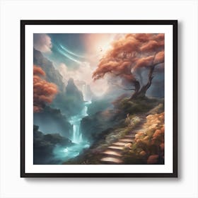 Waterfall Art Print