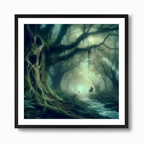 Fantasy Forest 13 Art Print