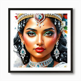 Exotic Beauty Artwork 229 Art Print