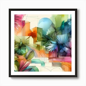 Abstract Painting 192 Art Print