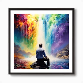 colors of the spectrum 2 Art Print