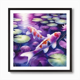 Koi Fish 3 Art Print